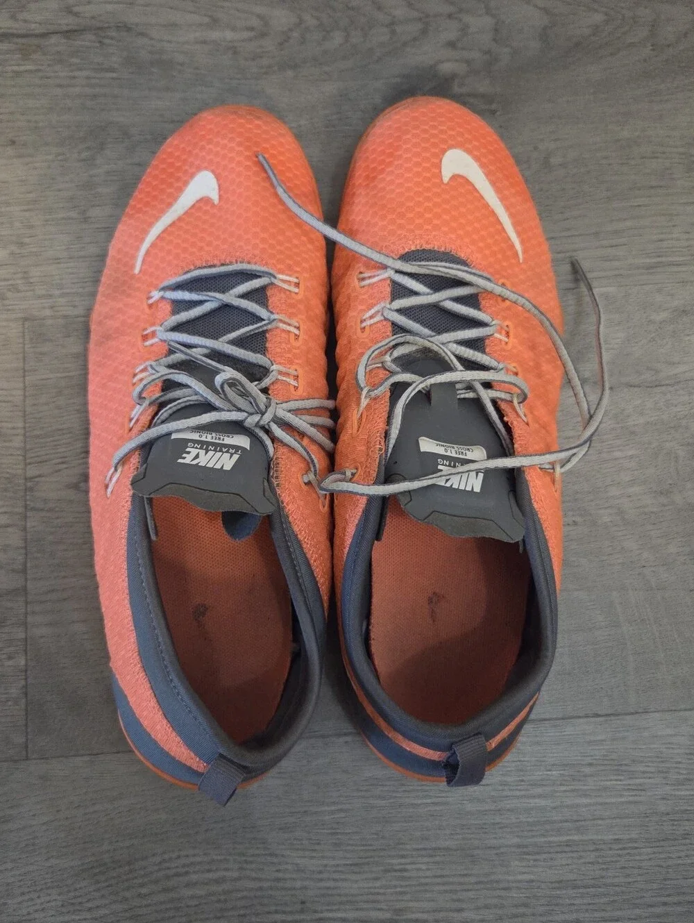 Women's Nike Free Cross Bionic 1.0 Spikeless Orange Track Shoes 641530-801 US 9 - Picture 7 of 13